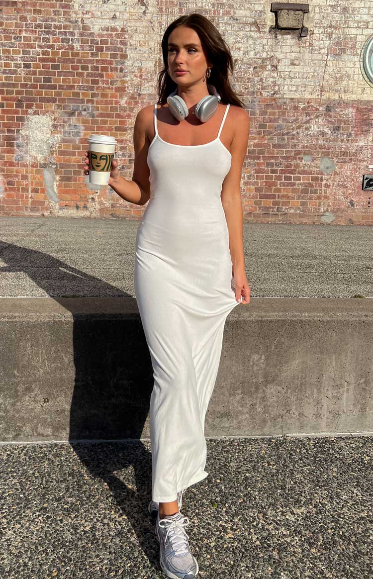 Melrose White Maxi Dress