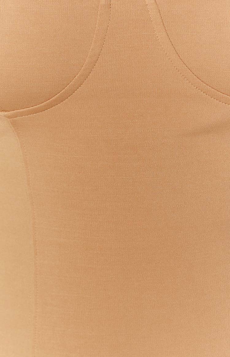 Charm Brown Mini Dress