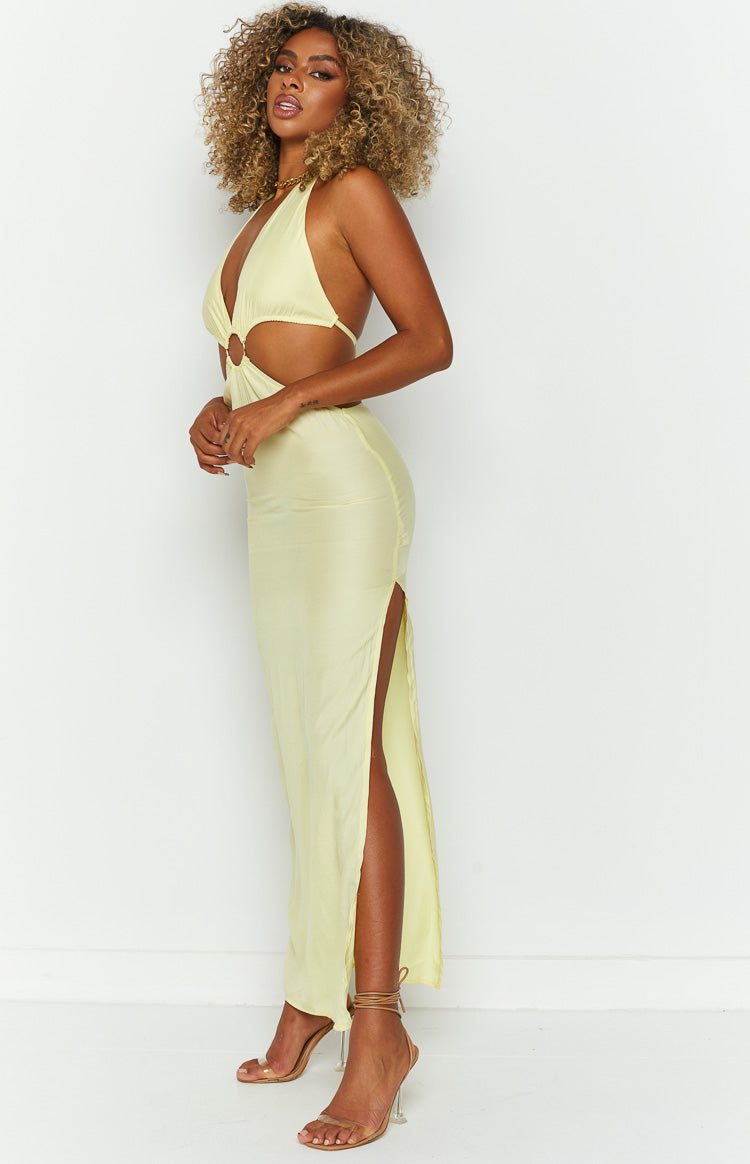Impala Lemon Maxi Dress