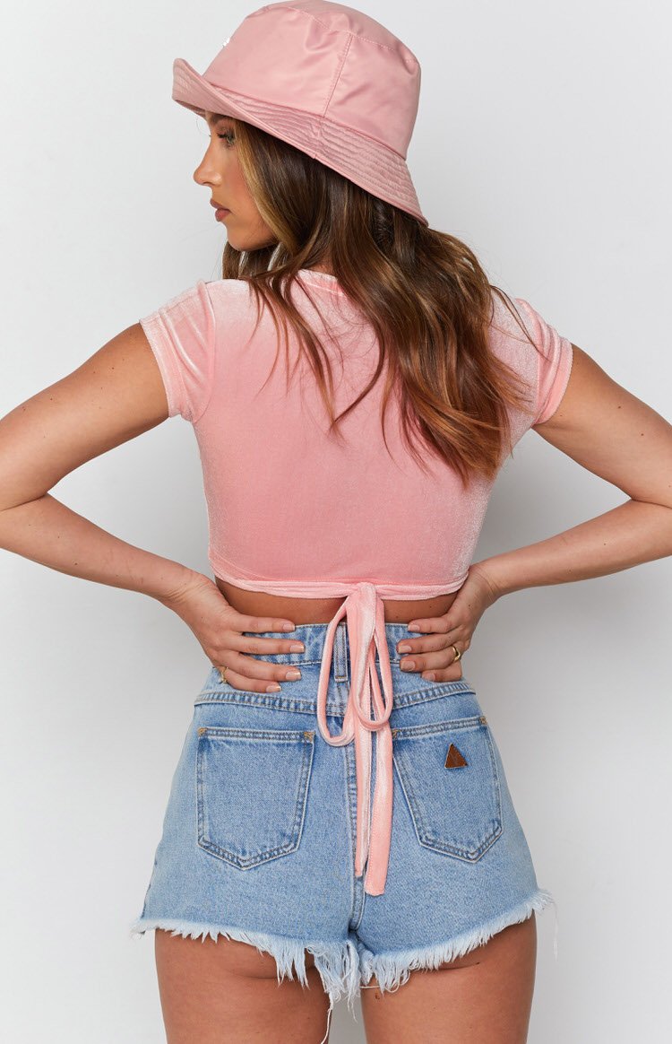 Charlee Crop Pink