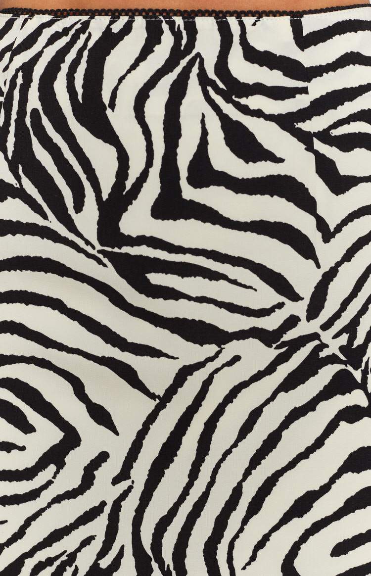 Saturn Mini Skirt Zebra