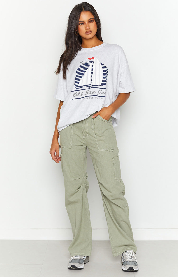 Lioness Miami Vice Light Khaki Pants