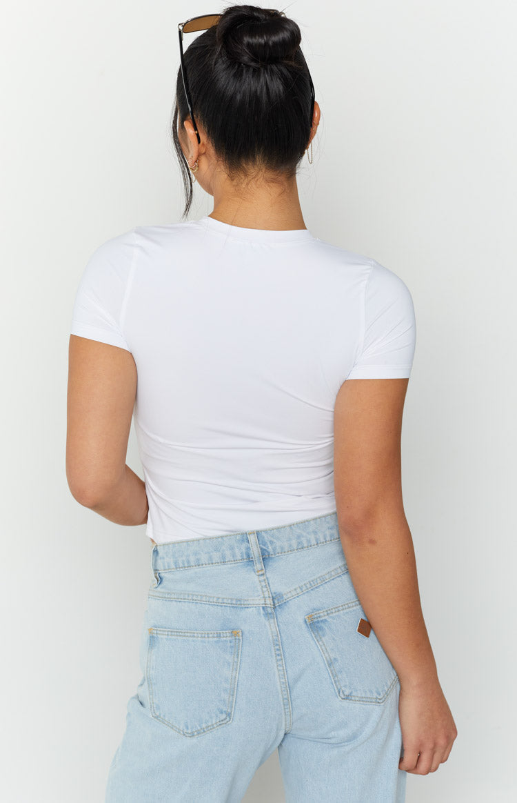 Albertine White Tee