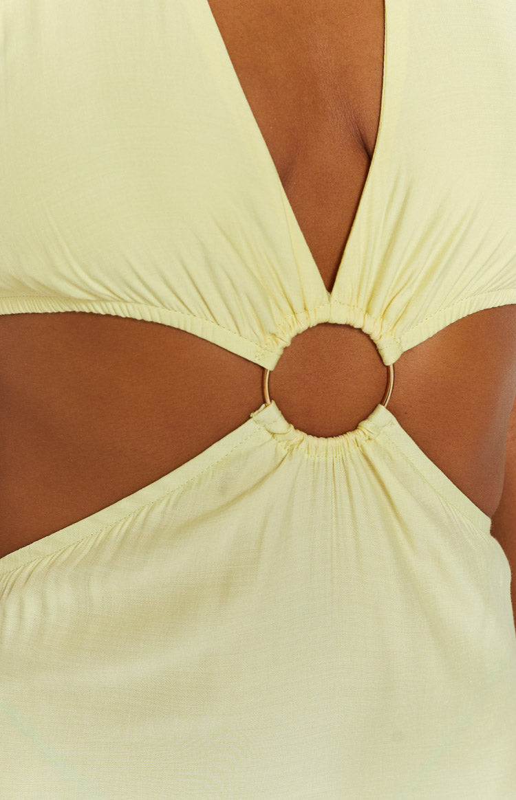 Impala Lemon Maxi Dress