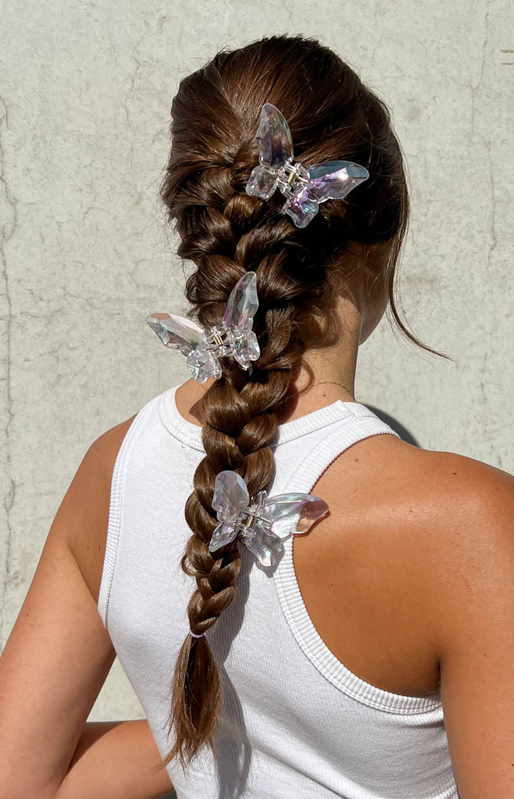 Butterfly Iridescent Claw Clip (FREE over $100)
