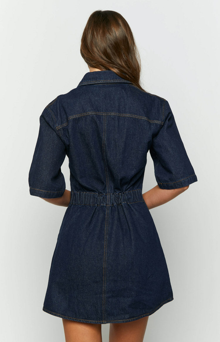Xena Denim Mini Dress