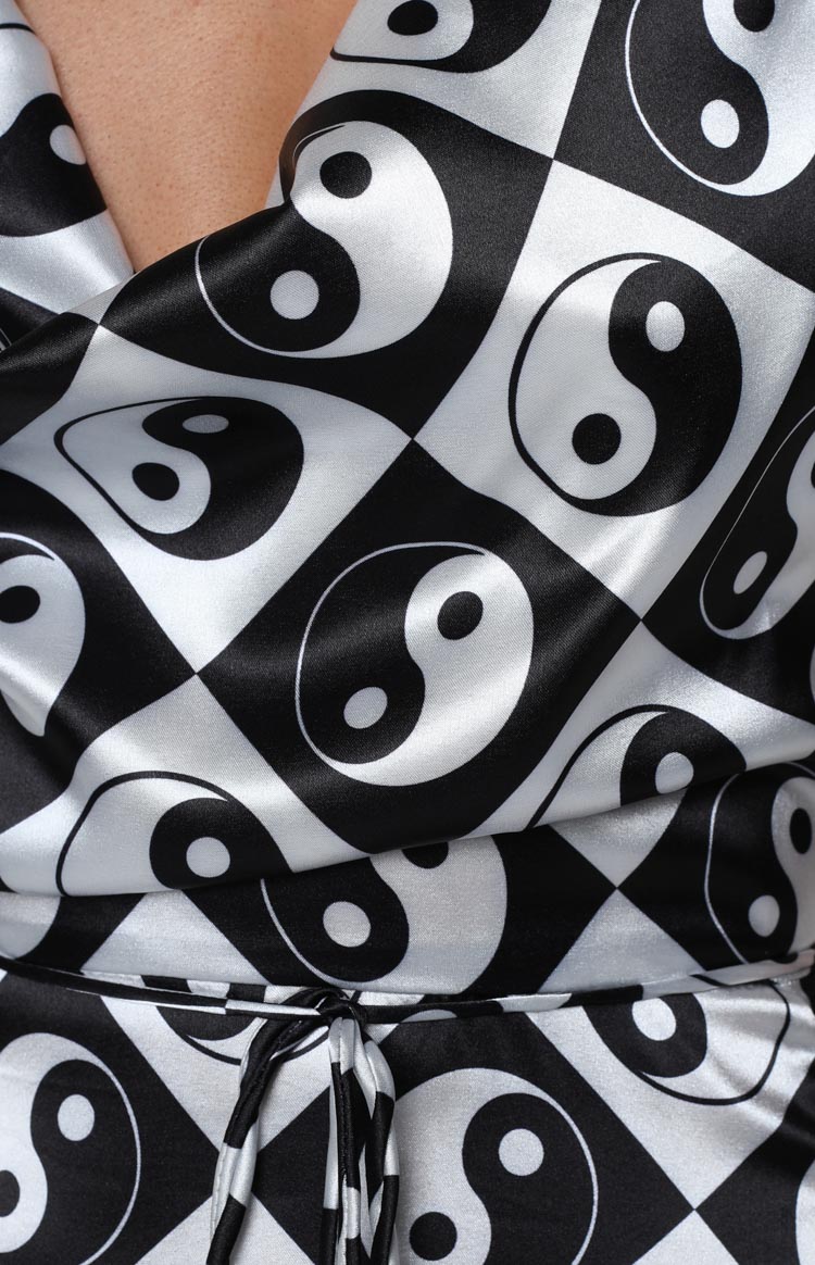Your LA Catch Dress Yin Yang Print
