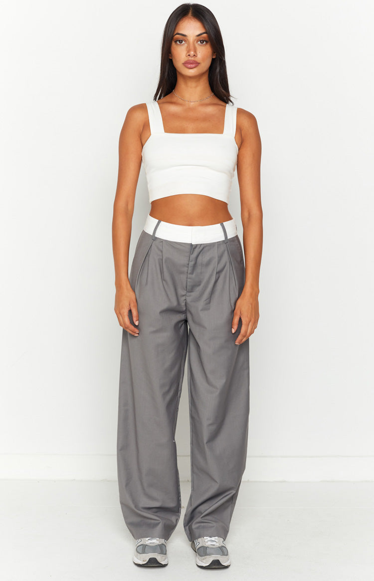 Zion Grey Waist Pant