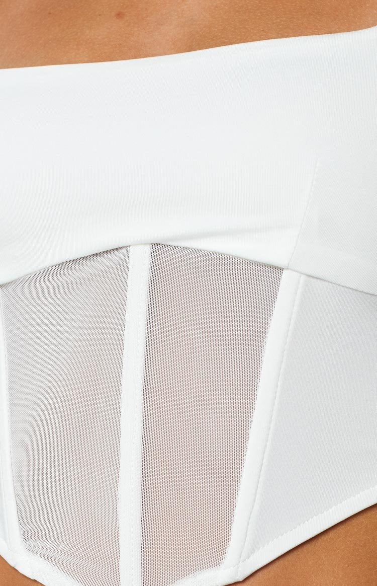 Tammy White Corset Top
