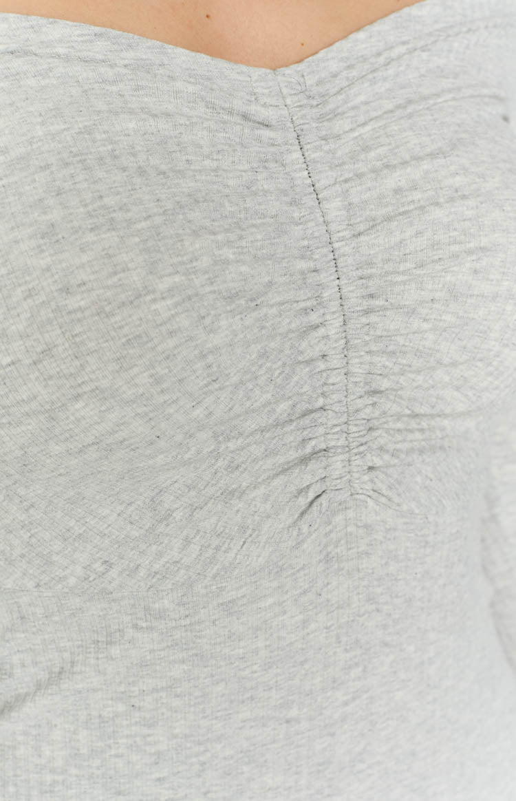 Amarie Grey Mini Dress