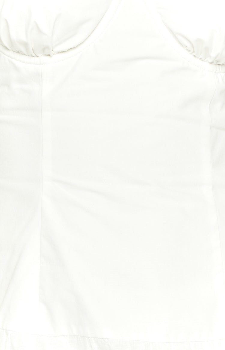 Kinslee White Mini Dress