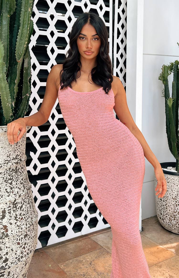Ezra Pink Maxi Dress
