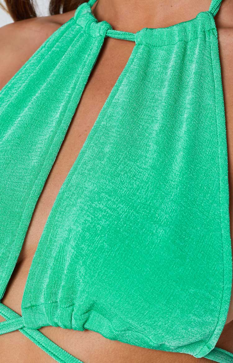 Ophelia Green Crop Top