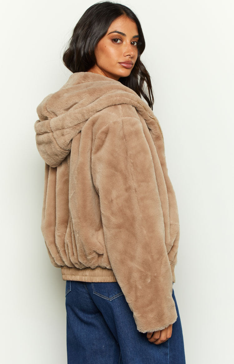 Cosy Days Beige Teddy Jacket