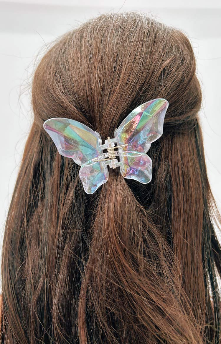 Butterfly Iridescent Claw Clip (FREE over $100)