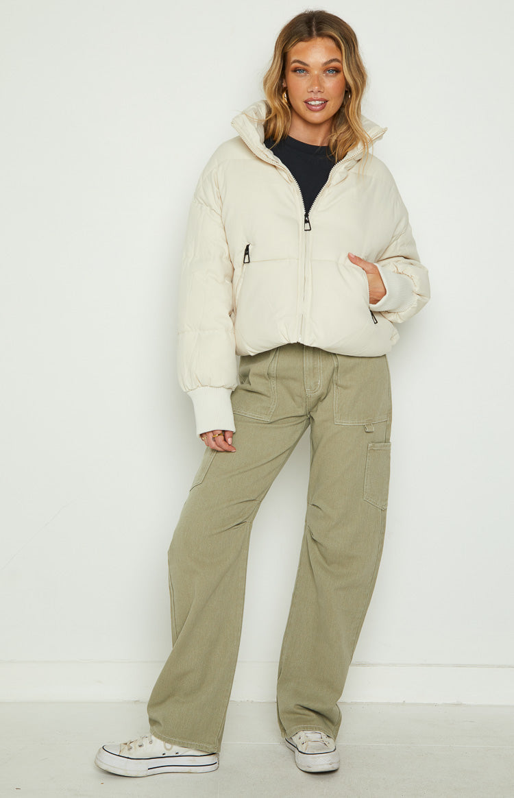Remi Puffer Jacket White