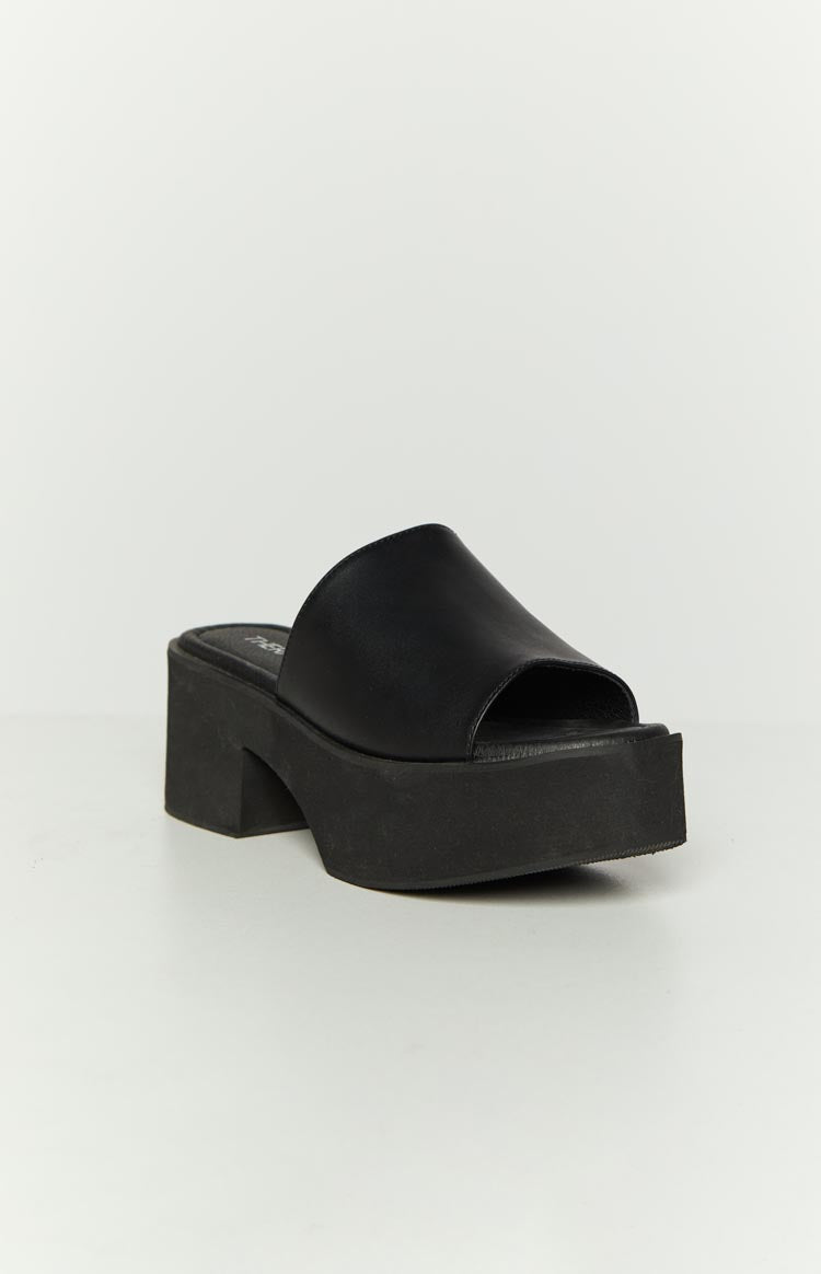 Therapy Tyra Black Platform Heels