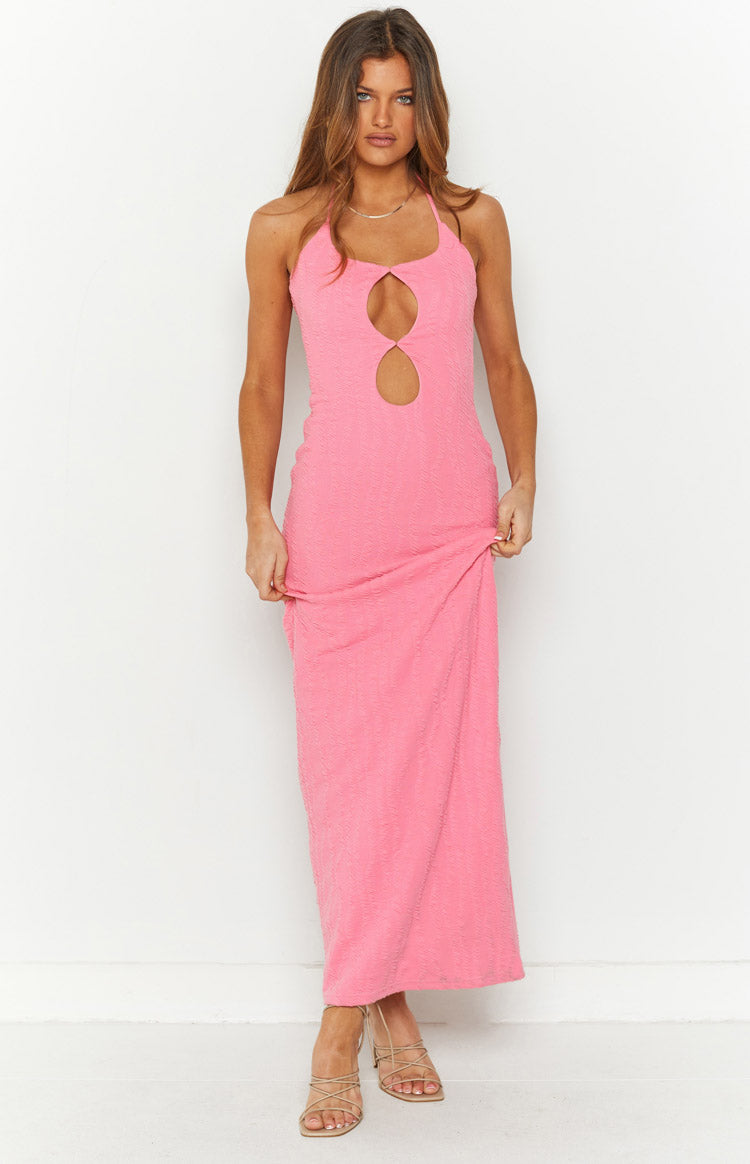 Mandy Pink Maxi Dress
