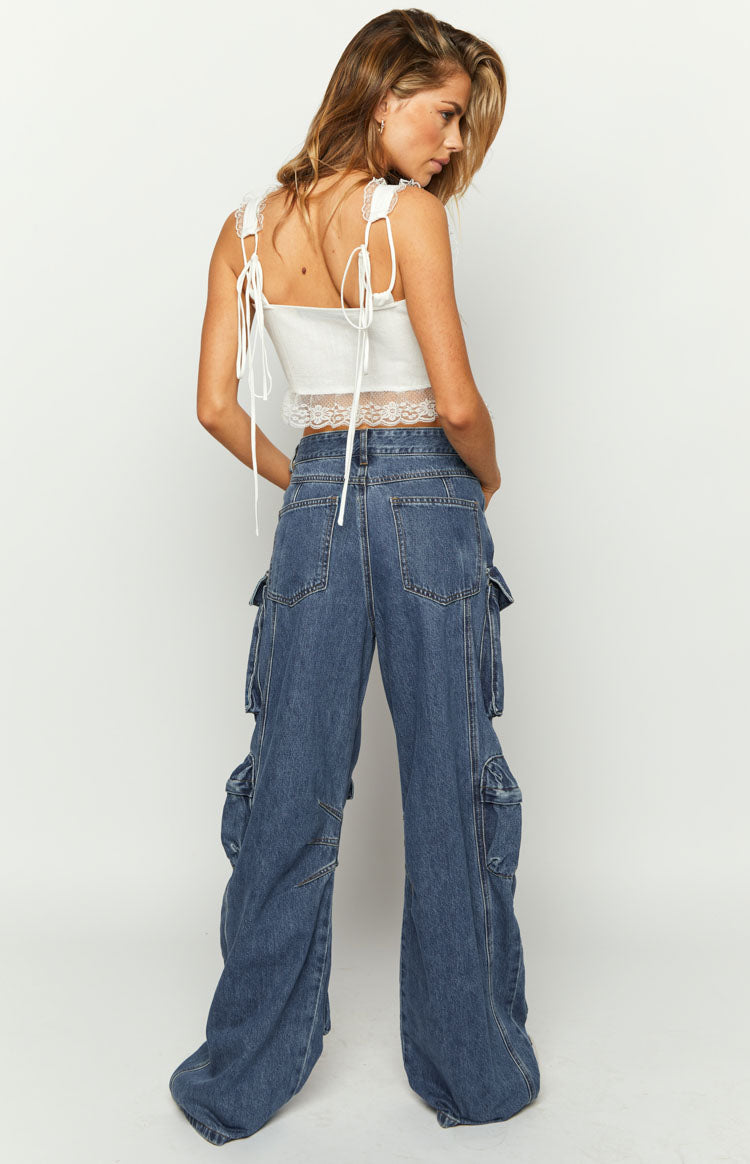 Lioness Blue Denim Smokeshow Jeans