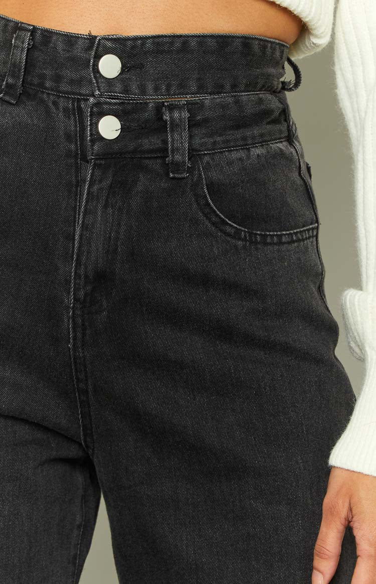 Edge Black Denim Jeans