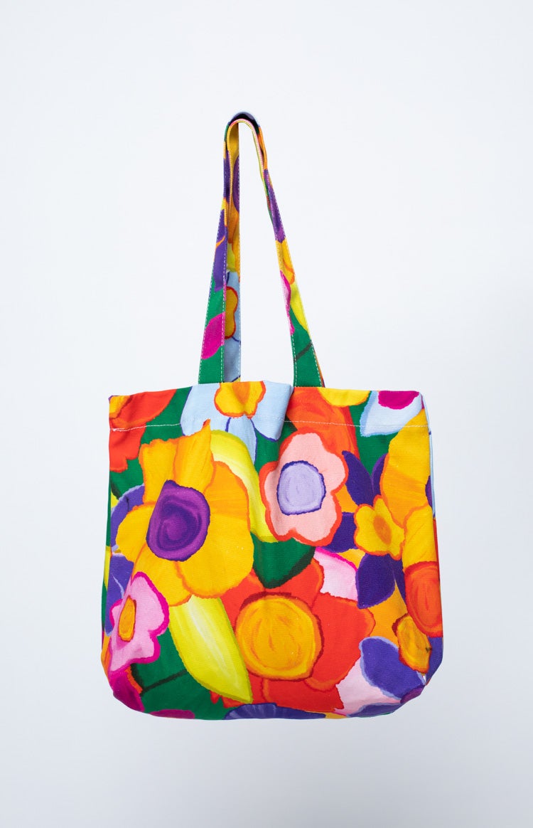 Bri Floral Print Tote Bag