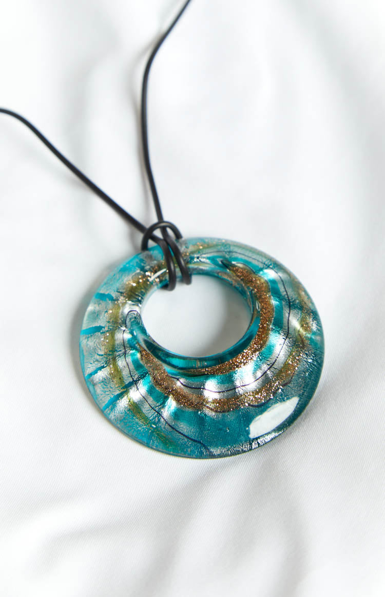 Darcie Blue Pendant Necklace