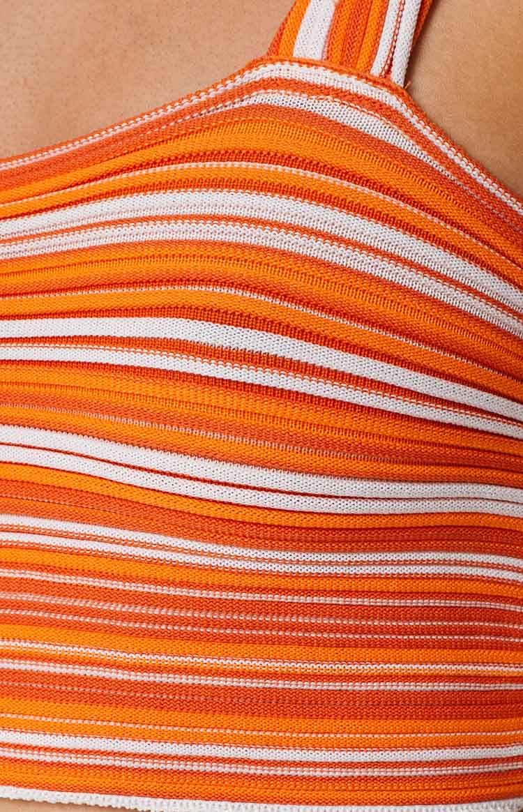 Crystal Skies Orange Top