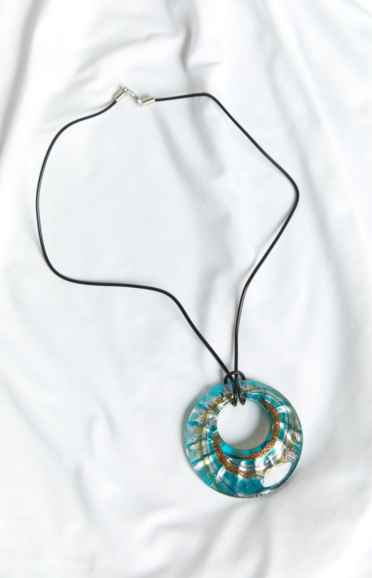 Darcie Blue Pendant Necklace