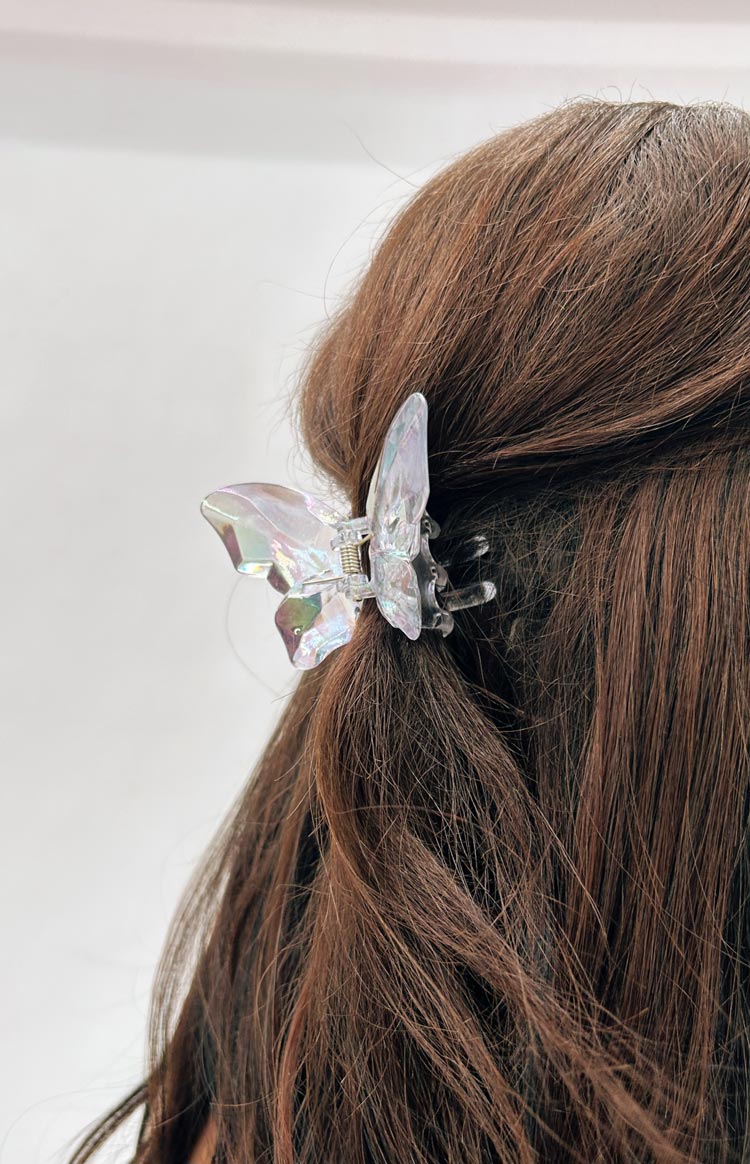 Butterfly Iridescent Claw Clip (FREE over $100)