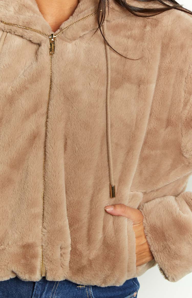 Cosy Days Beige Teddy Jacket