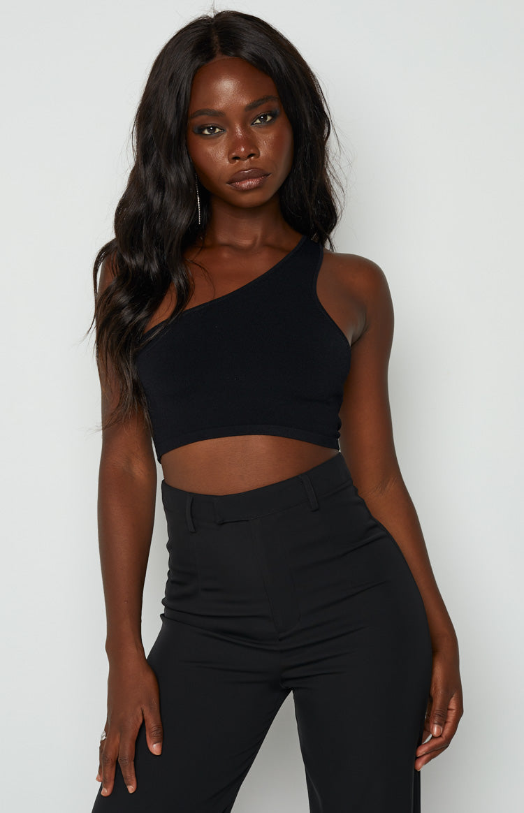 Elekta Black Crop Top