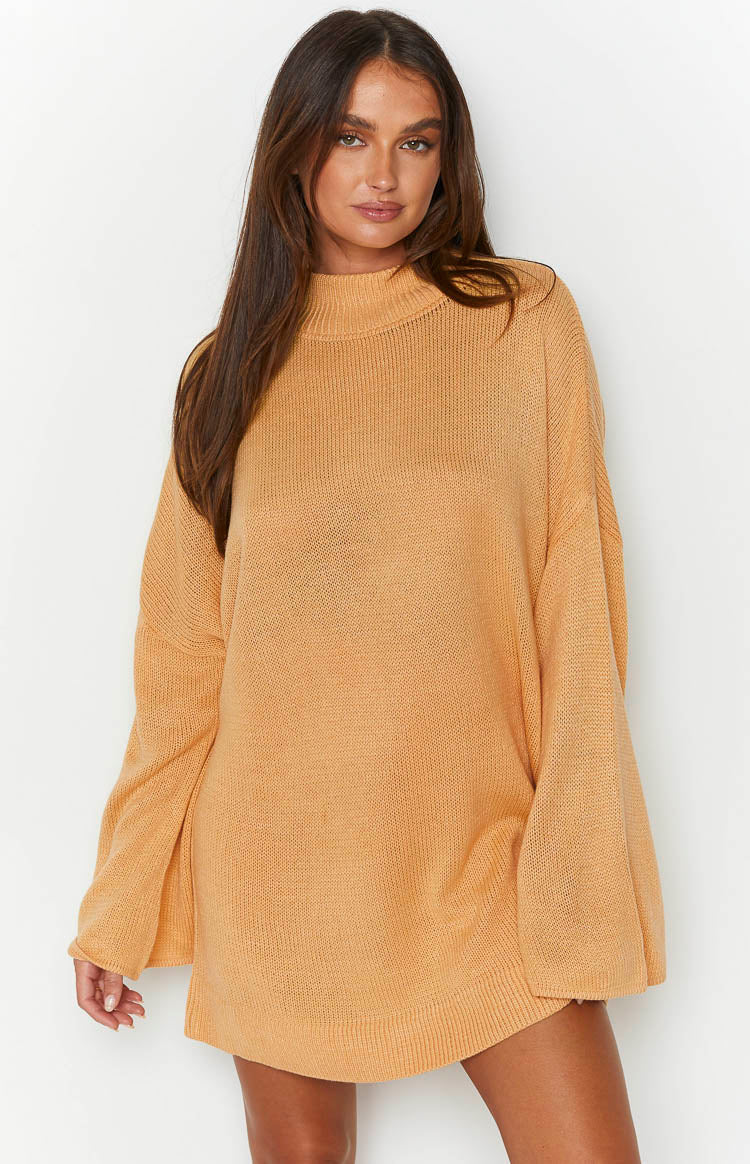 SNDYS Seeker Mango Knit Top