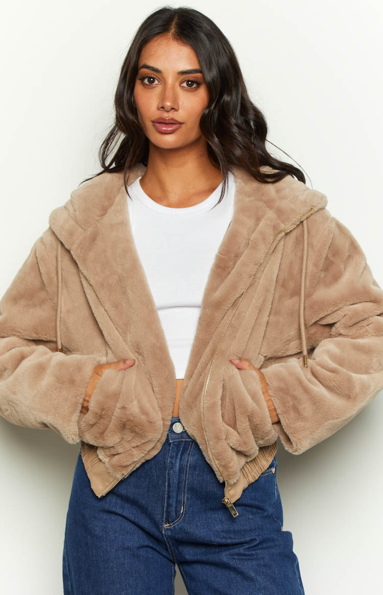Cosy Days Beige Teddy Jacket