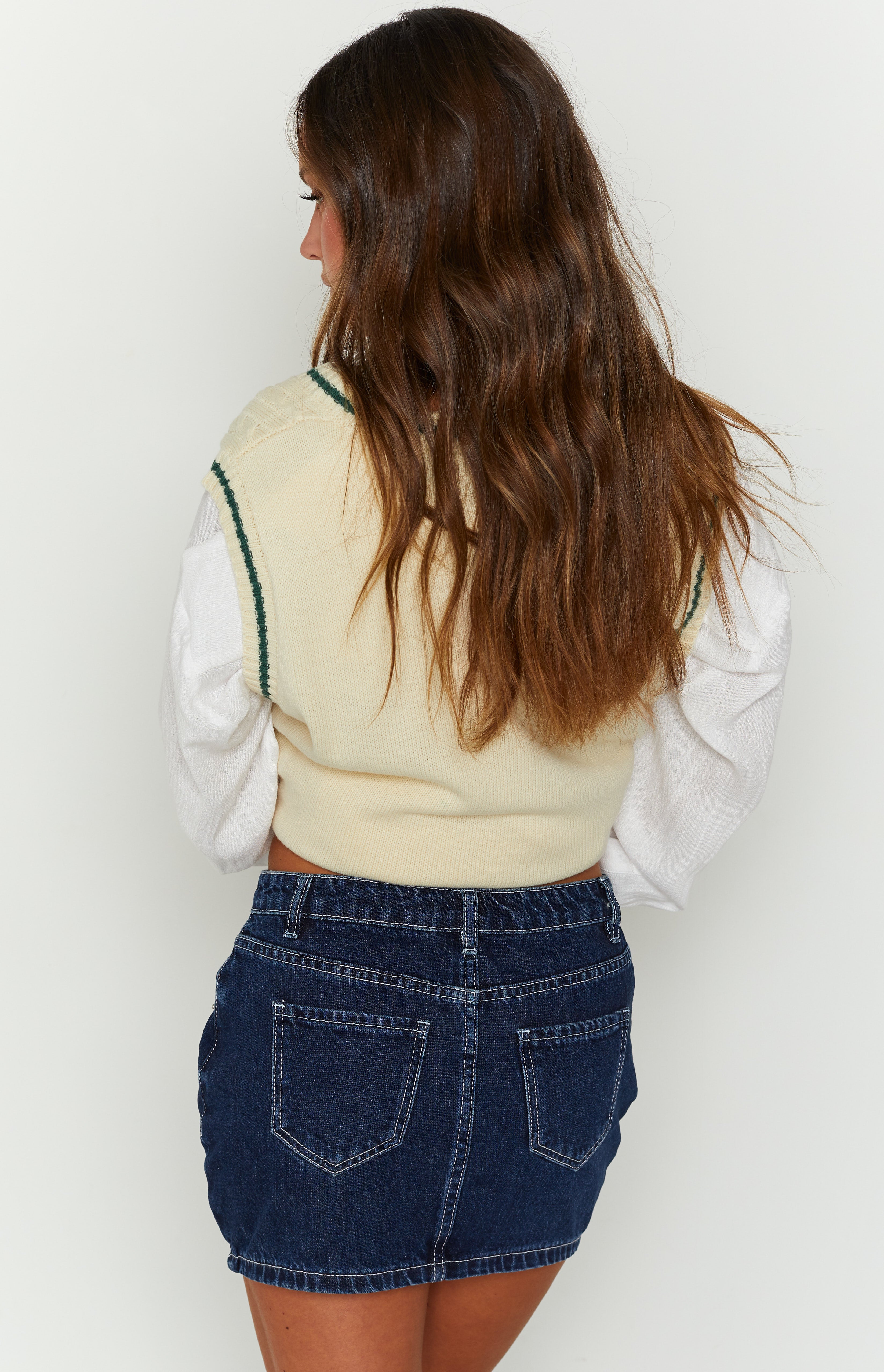 Cadence Denim Mini Skirt