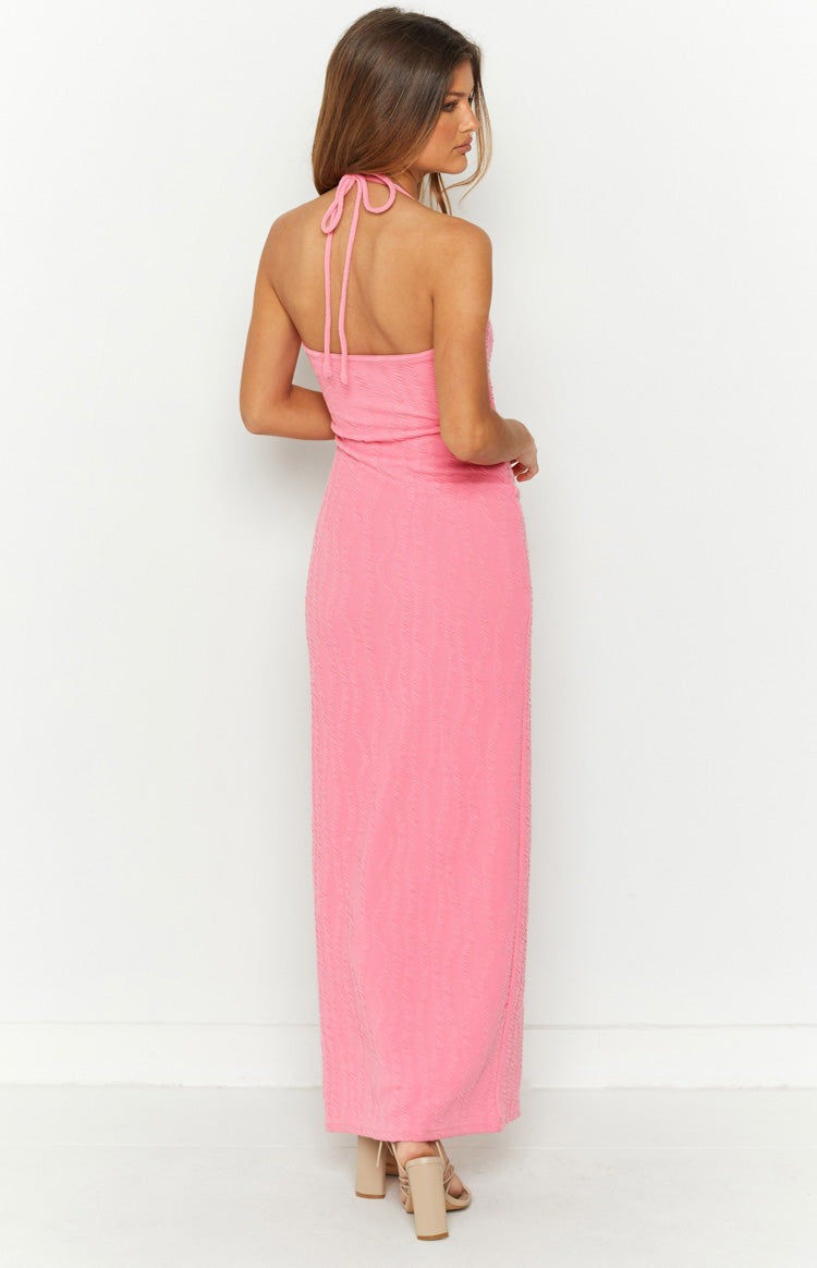 Mandy Pink Maxi Dress