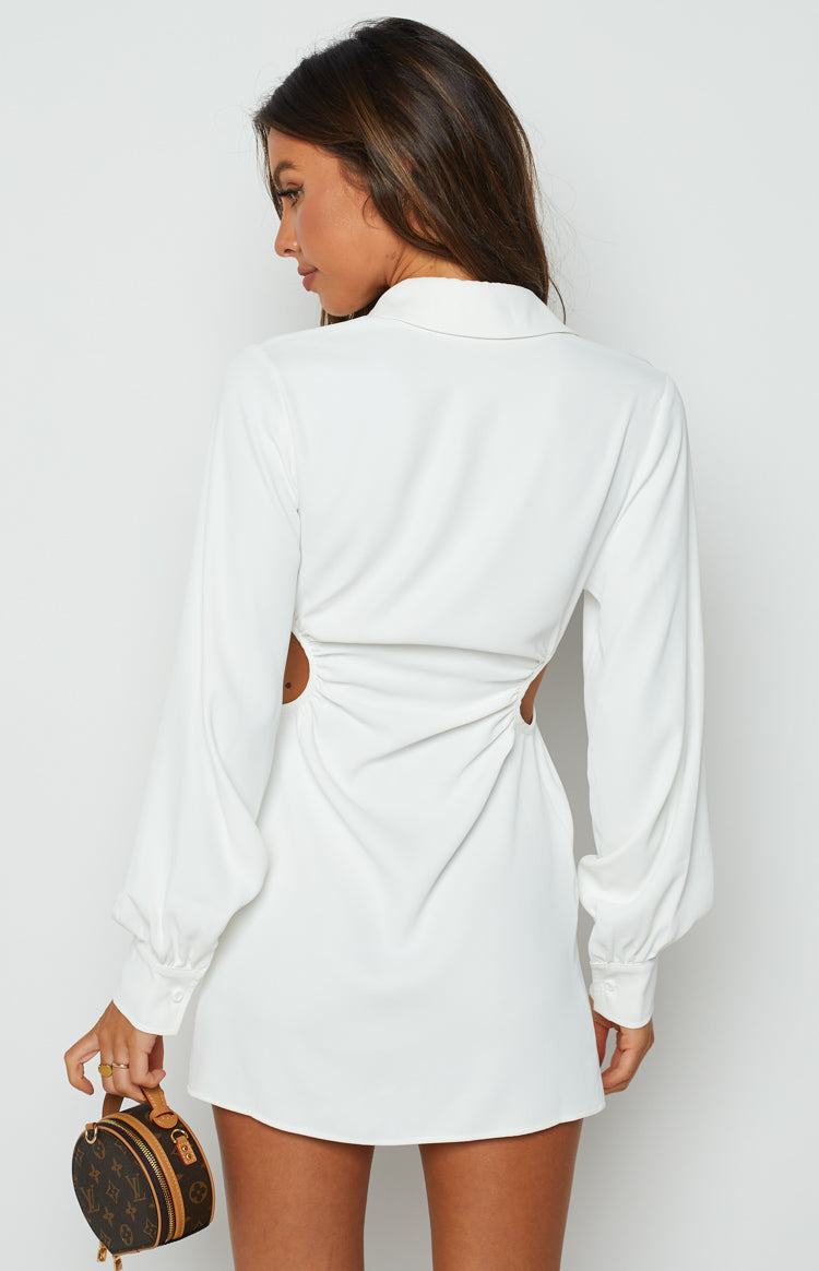 Boss Chick White Mini Dress
