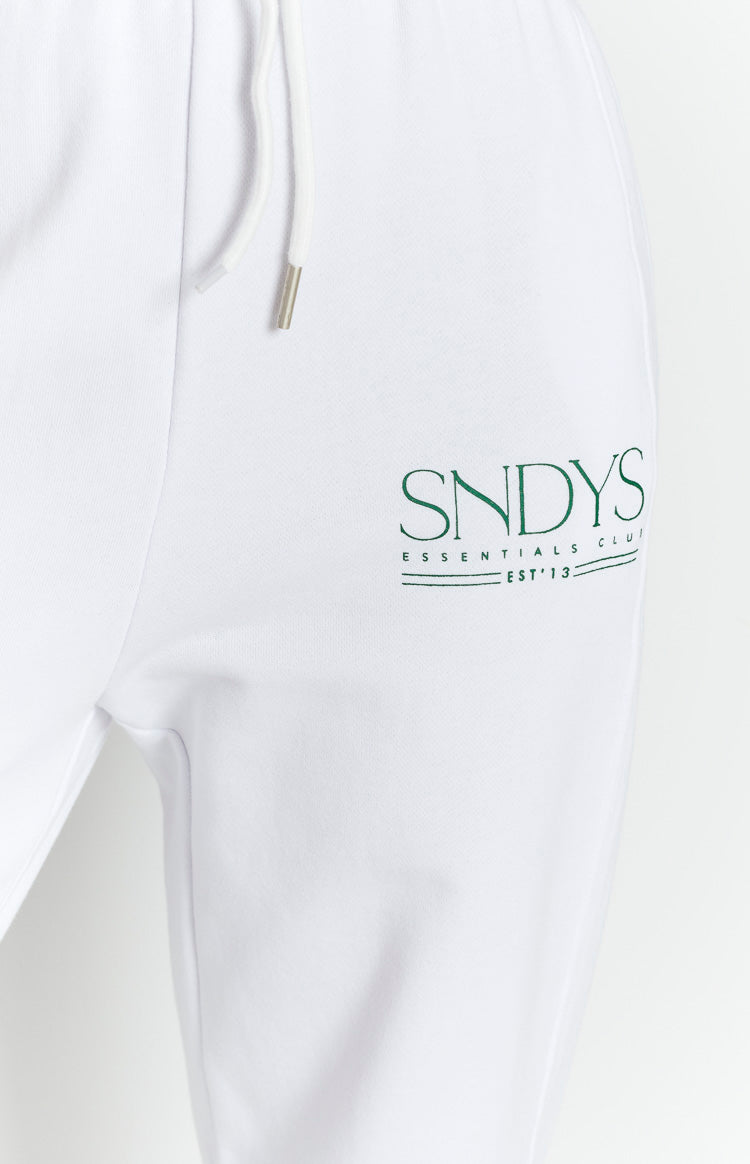 SNDYS Sevens White Sweat Pants