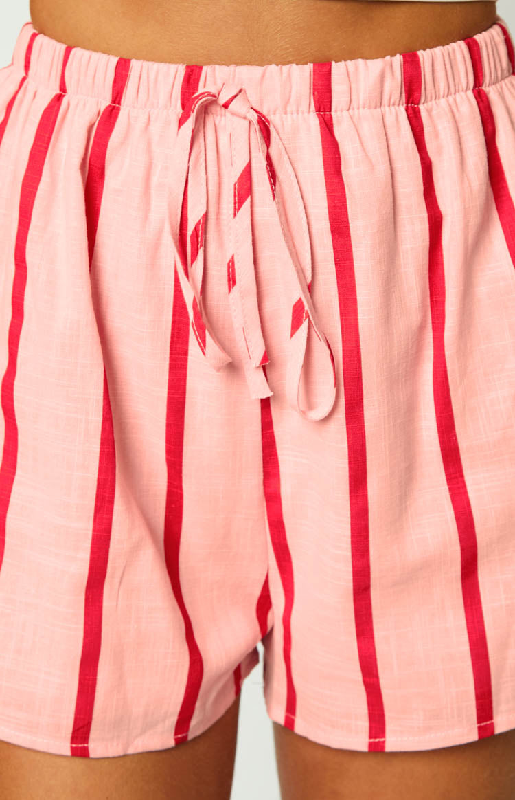 Evah Pink Stripe Short