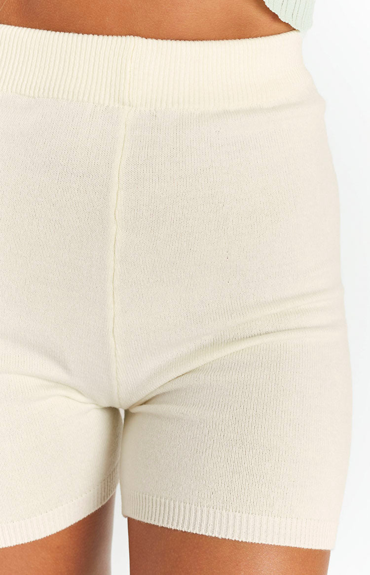 SNDYS Seeker White Knit Bike Pants