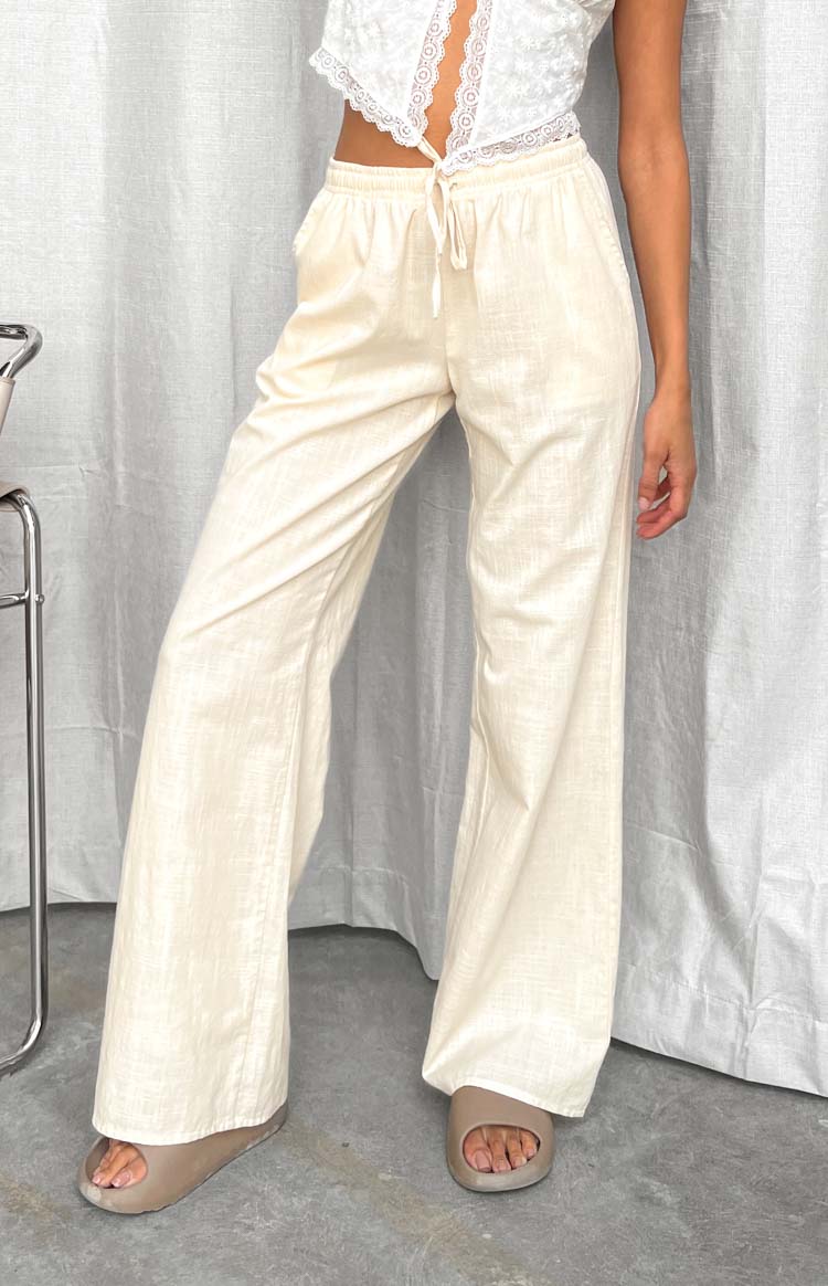 Ray Oat Linen Pants