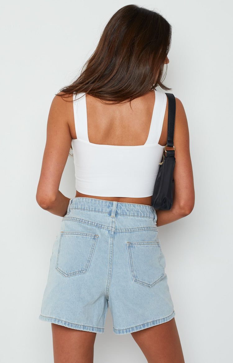 Highline Denim Shorts Blue