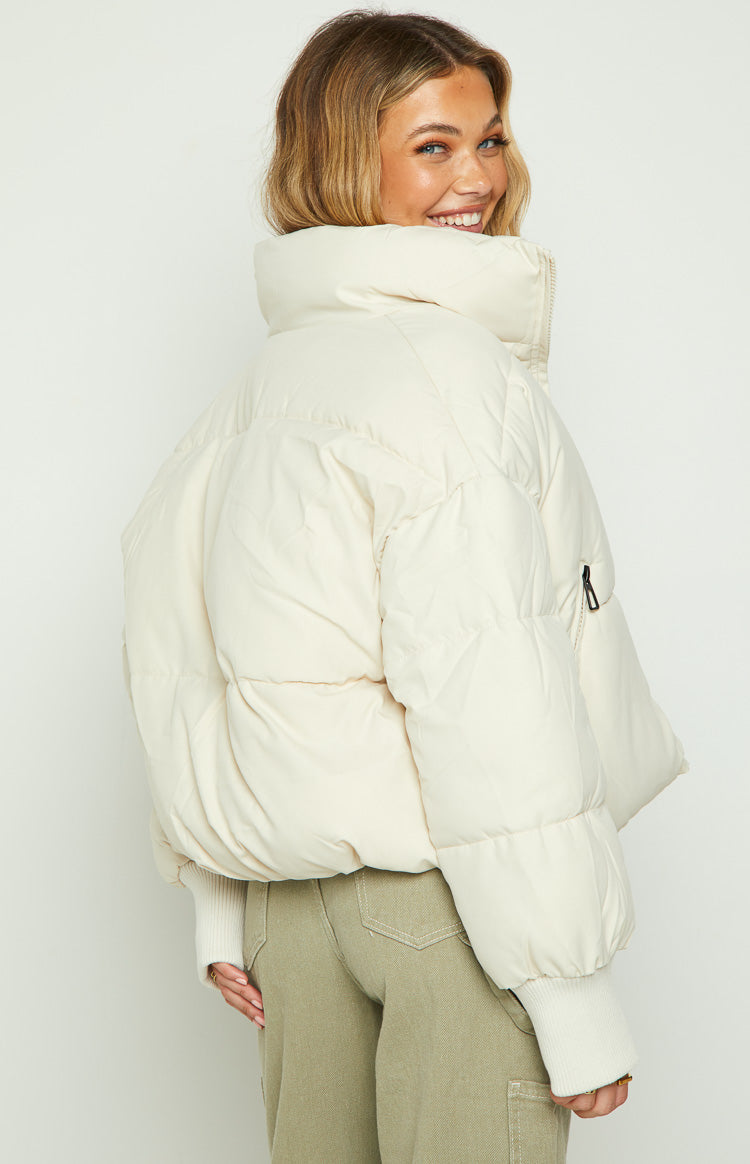 Remi Puffer Jacket White