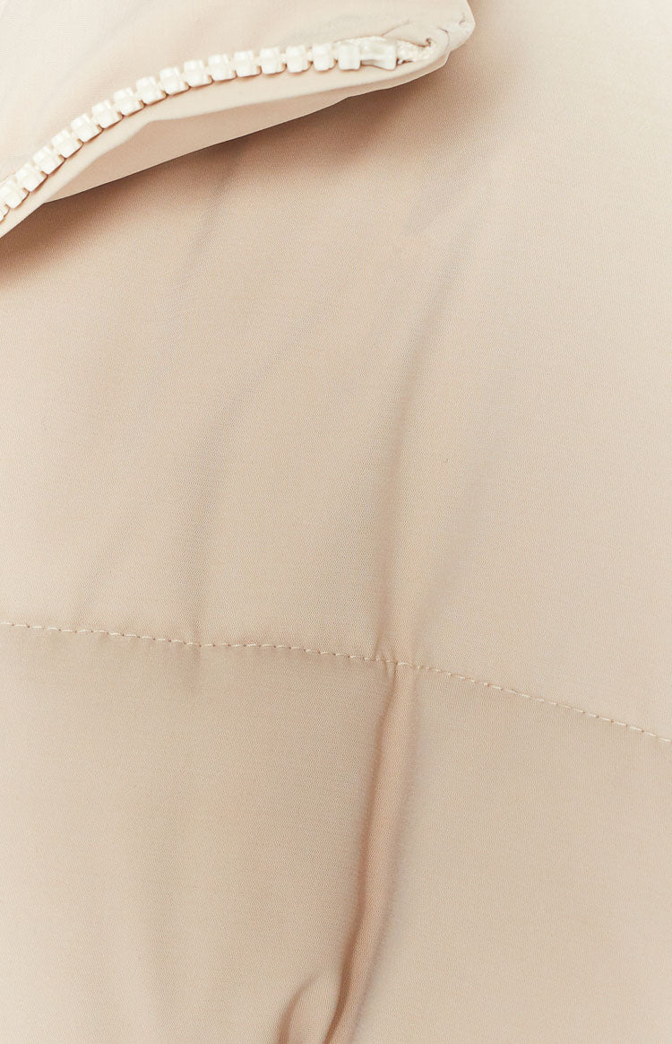 Fuego Puffer Cropped Jacket Bone