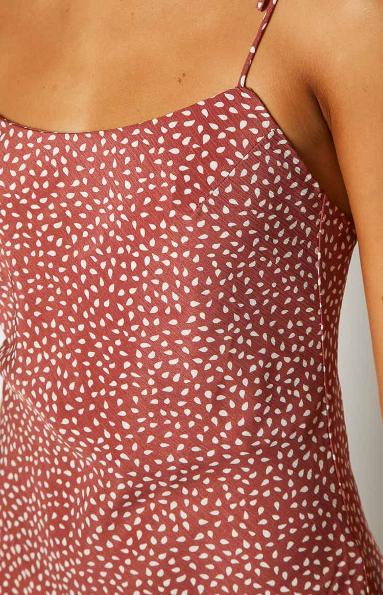 Kai Pink Blush Print Mini Dress