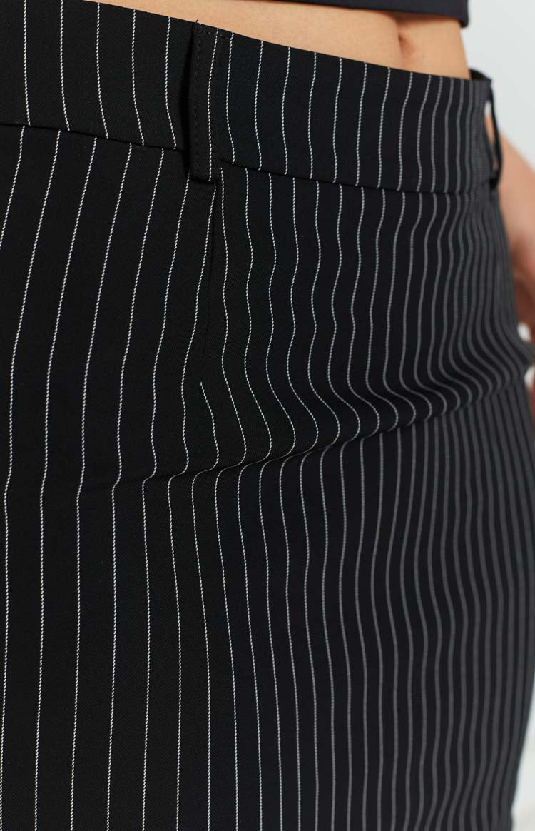 Ashford Pinstripe Mini Skirt