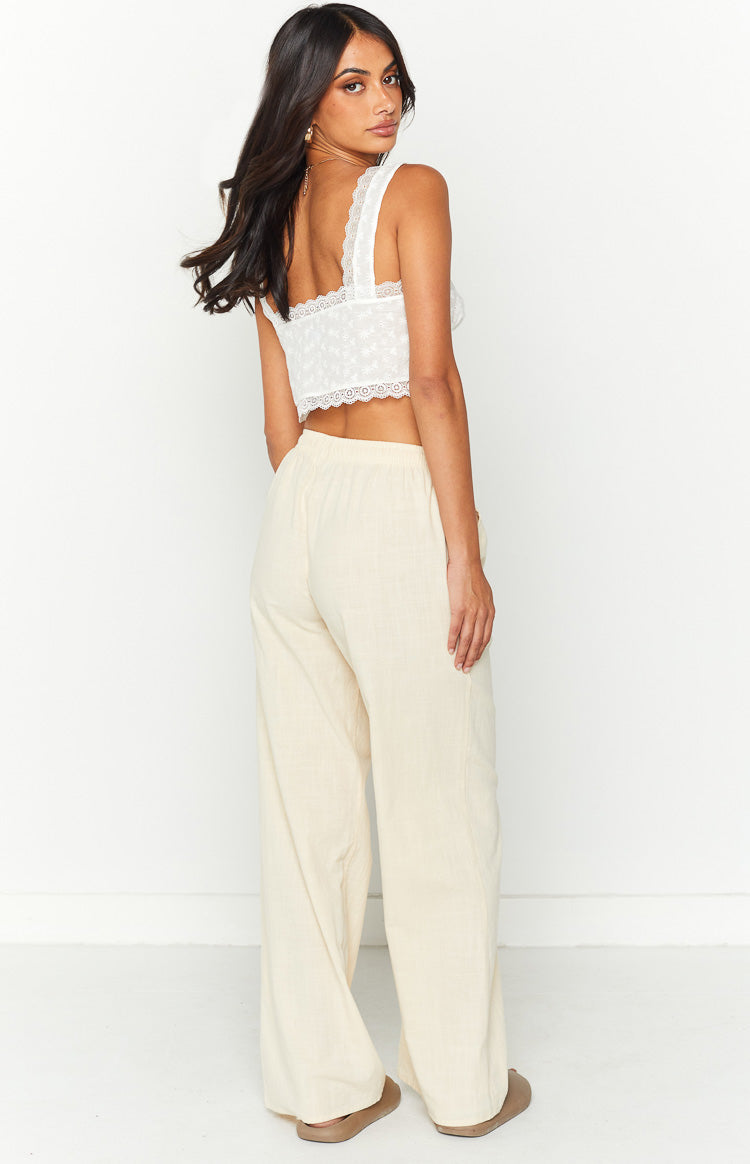 Ray Oat Linen Pants