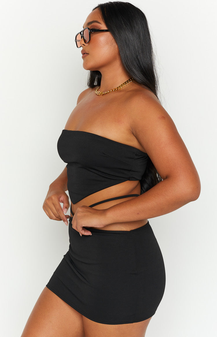 Jessi Black Mini Skirt