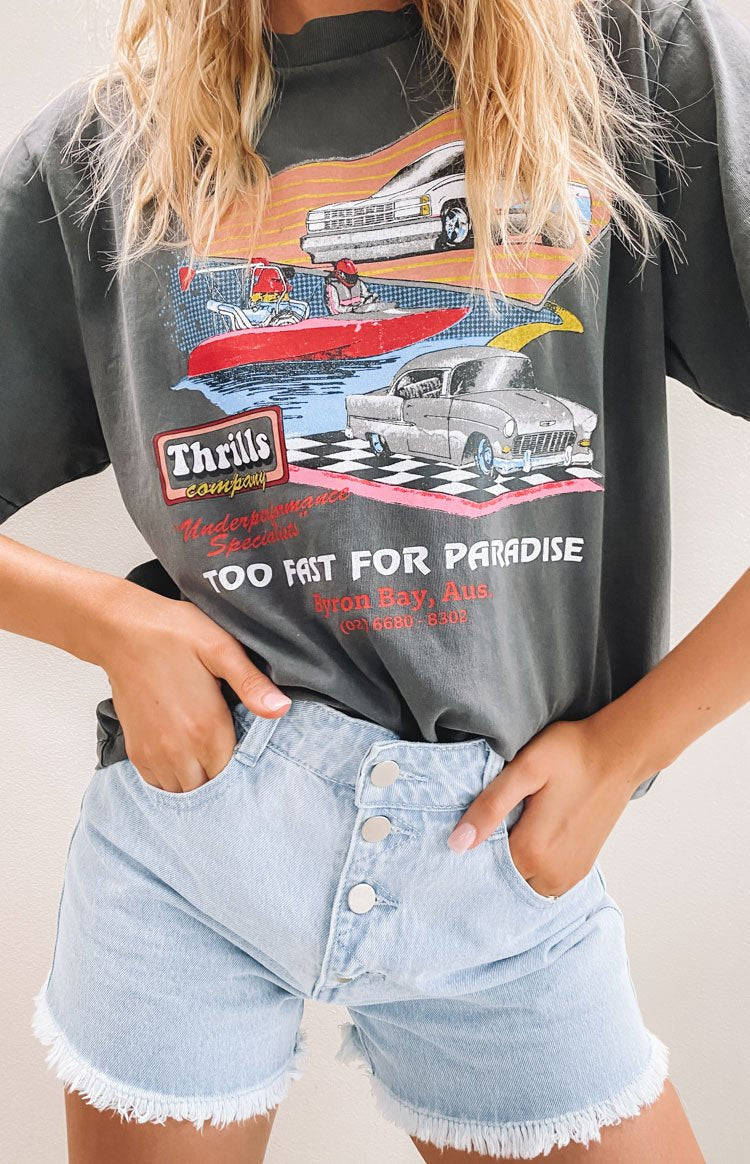 Thrills Speedsters Merch Tee - Merch Black