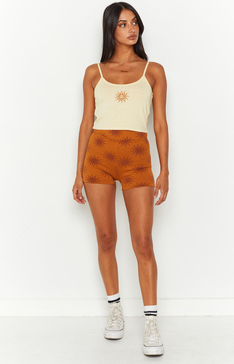 Thrills Solstice Hemp Sunlight Crop Bound Tank