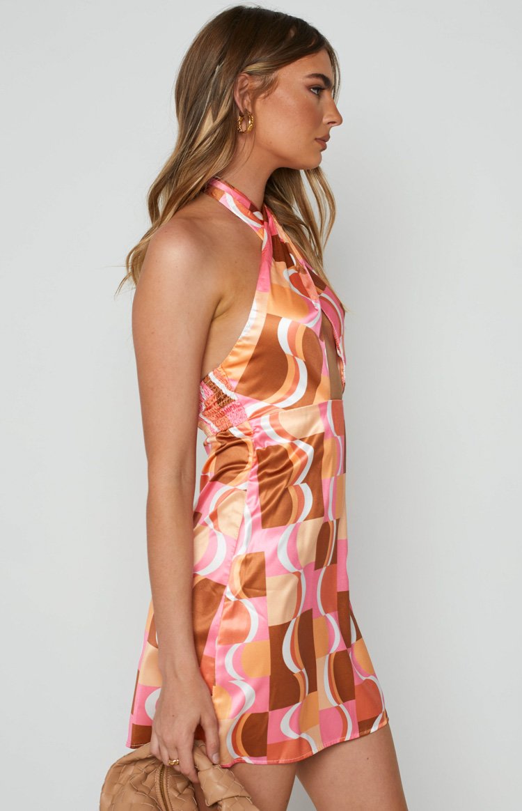 New Life Orange Mini Dress